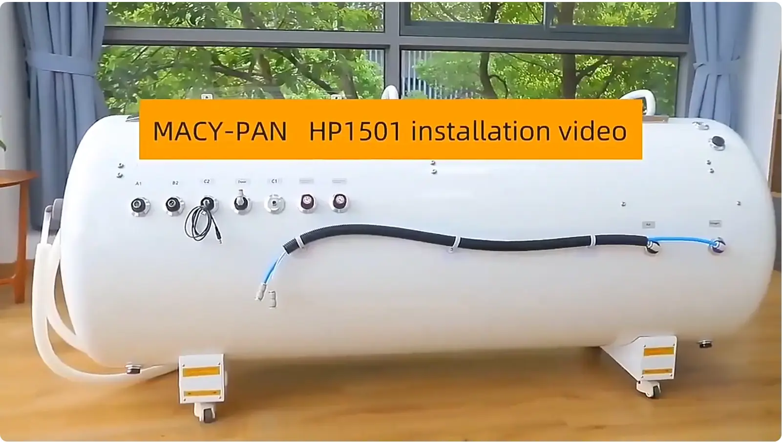 MACY-PAN HP1501 Installation Video
